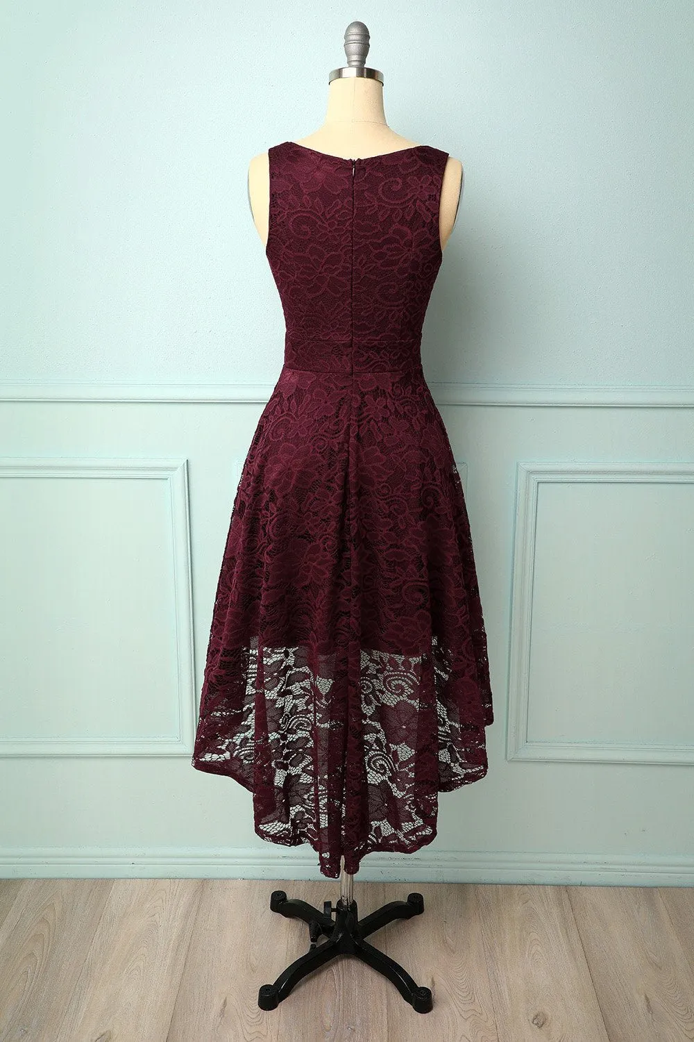 High Low Lace Formal Dress sold by Zapaka product image thumbnail 2