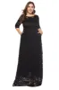 Plus Size Long Lace Dress sold by Zapaka