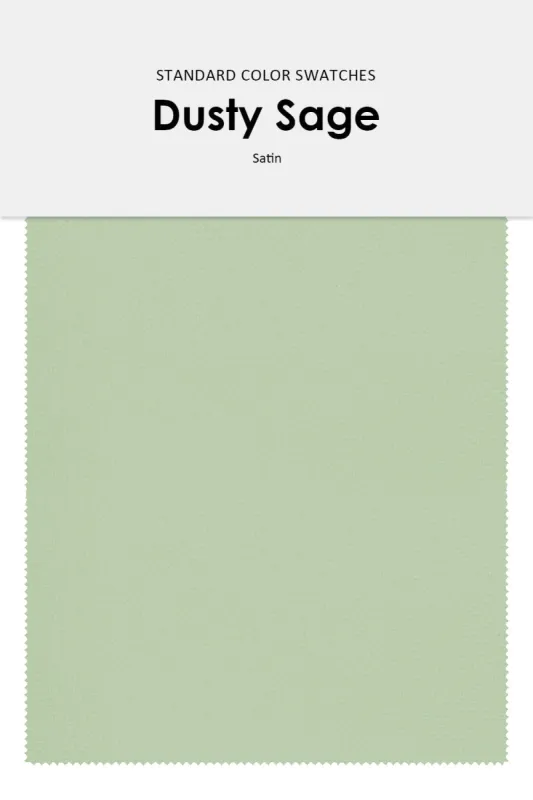 New Dress Satin Fabric Color Swatches sold by Zapaka