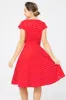 V Neck 1950s Swing Dress sold by Zapaka