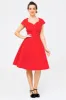 V Neck 1950s Swing Dress sold by Zapaka