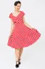 V Neck 1950s Swing Dress sold by Zapaka
