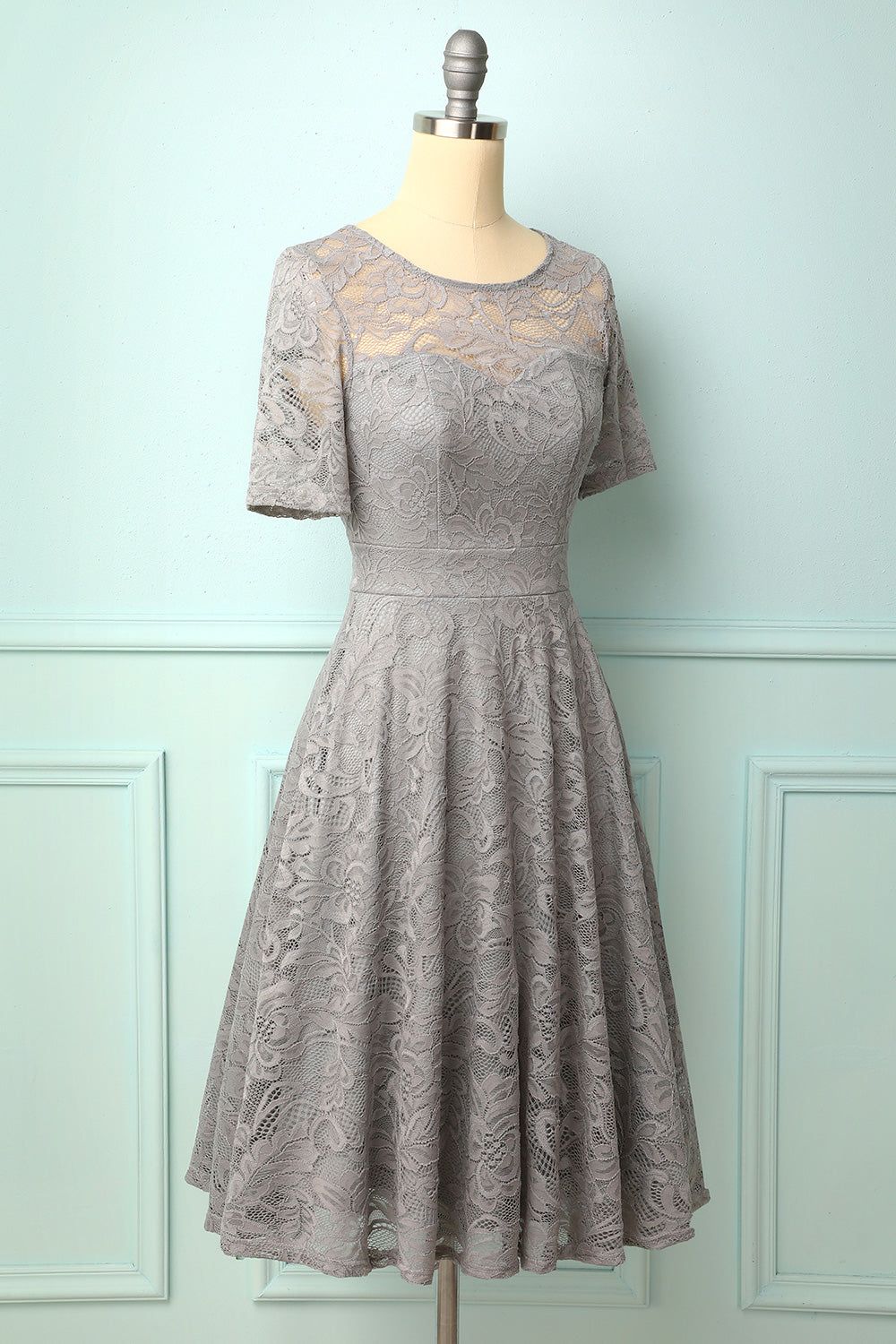 Grey Bridesmaid Lace sold by Zapaka product image thumbnail 3