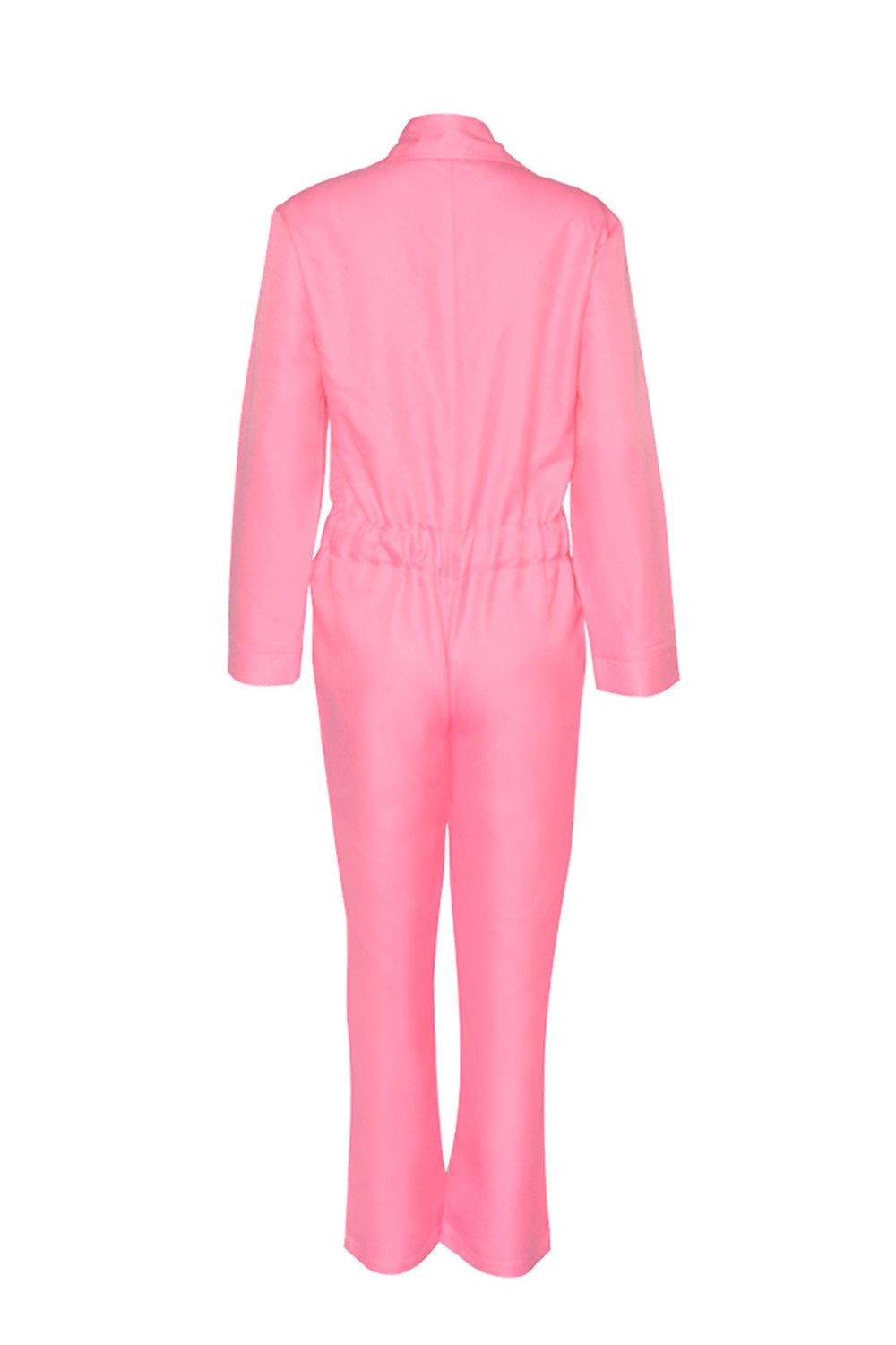 Pink Long Sleeves Casual Jumpsuits sold by Zapaka product image thumbnail 2