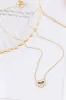 Golden Heart Necklace sold by Zapaka