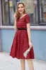 Red Plaid Vintage Dress sold by Zapaka