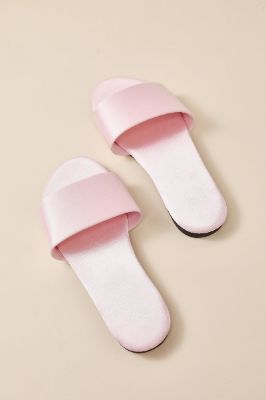 Satin Faux Silk Slippers sold by Zapaka