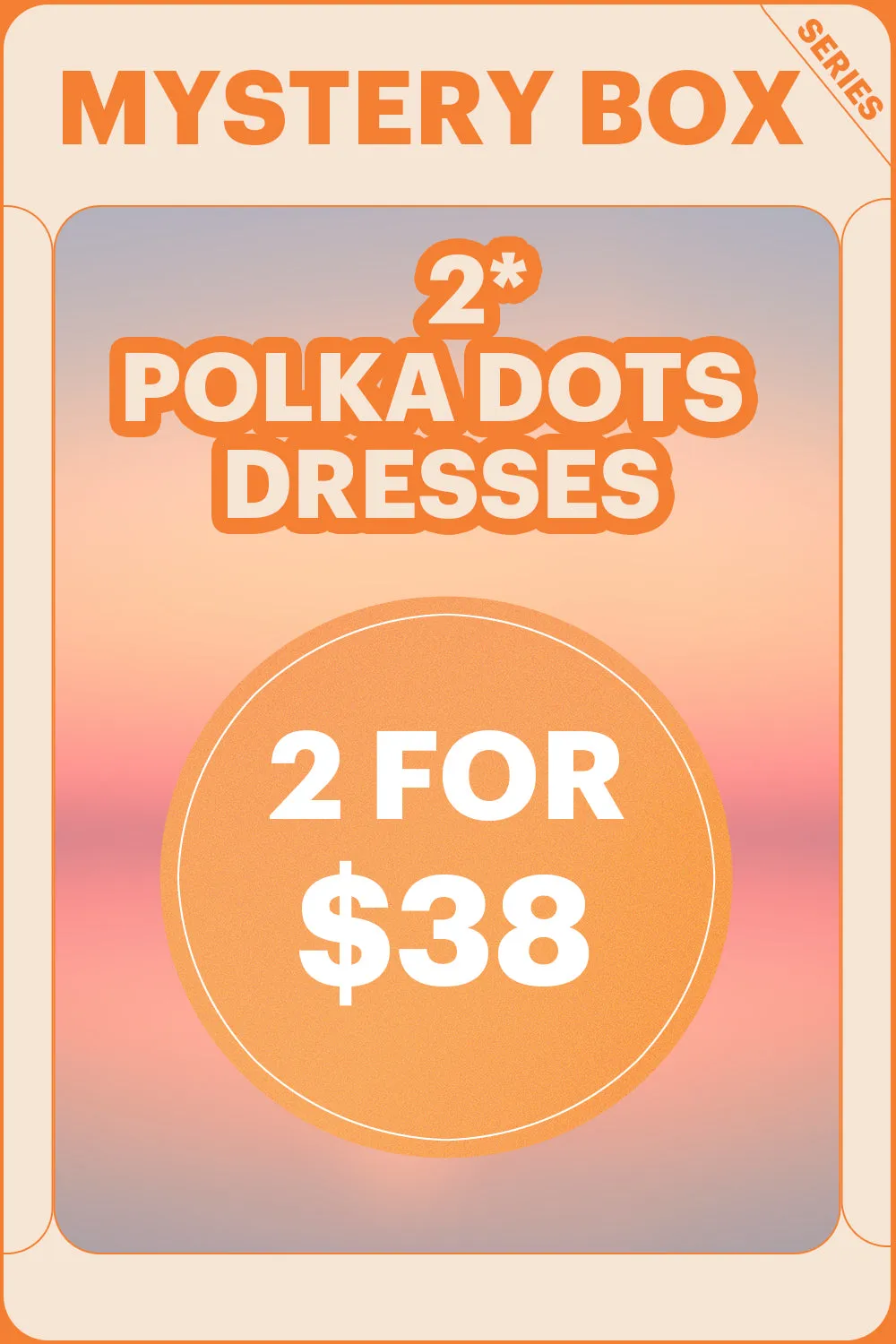 ZAPAKA MYSTERY BOX of 2Pc Polka Dots Dresses sold by Zapaka