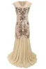 Long Sequin 1920s Gatsby Dress sold by Zapaka