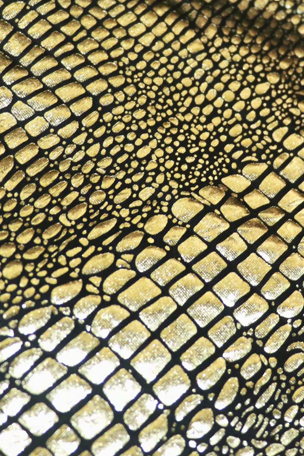 Sparkly Black Golden 2 Pieces One Button Notched Lapel Men's Prom Suit sold by Zapaka product image thumbnail 4