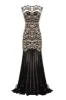 Black 1920s Flapper Glitter Dresses sold by Zapaka