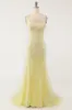 Women's Mermaid Spaghetti Straps Long Prom Dress U.S. Warehouse Stock Clearance - Only $65.9 sold by Zapaka