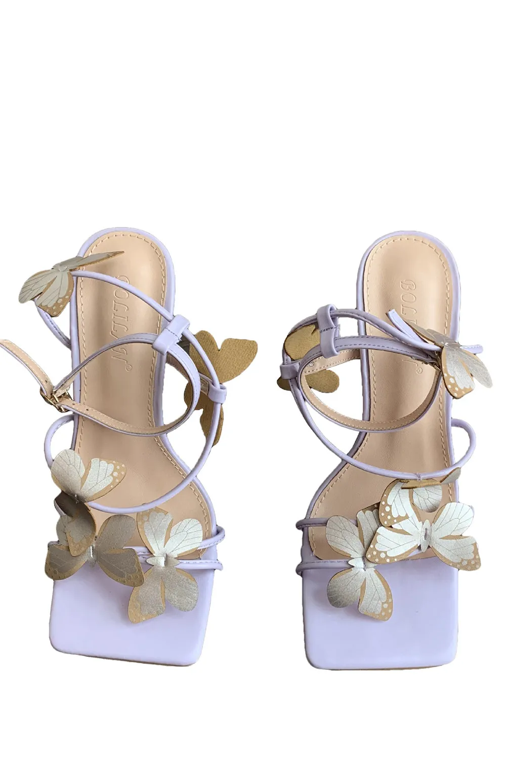 Cross Strap Butterfly Stiletto High Heel sold by Zapaka