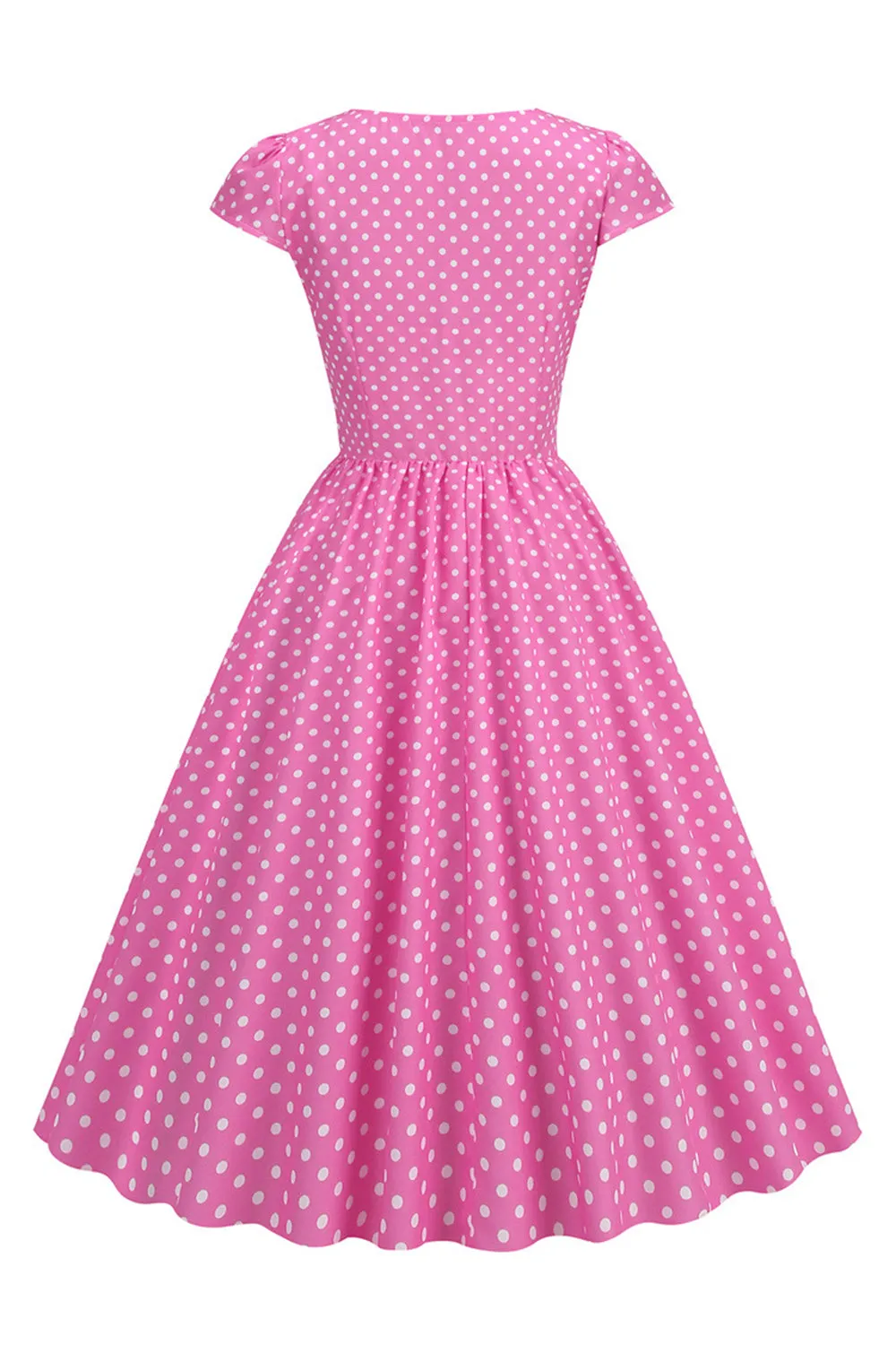 Polka Dots Swing 1950s Dress sold by Zapaka product image thumbnail 2