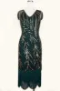 Sequin Great Gatsby Dress with Fringes sold by Zapaka