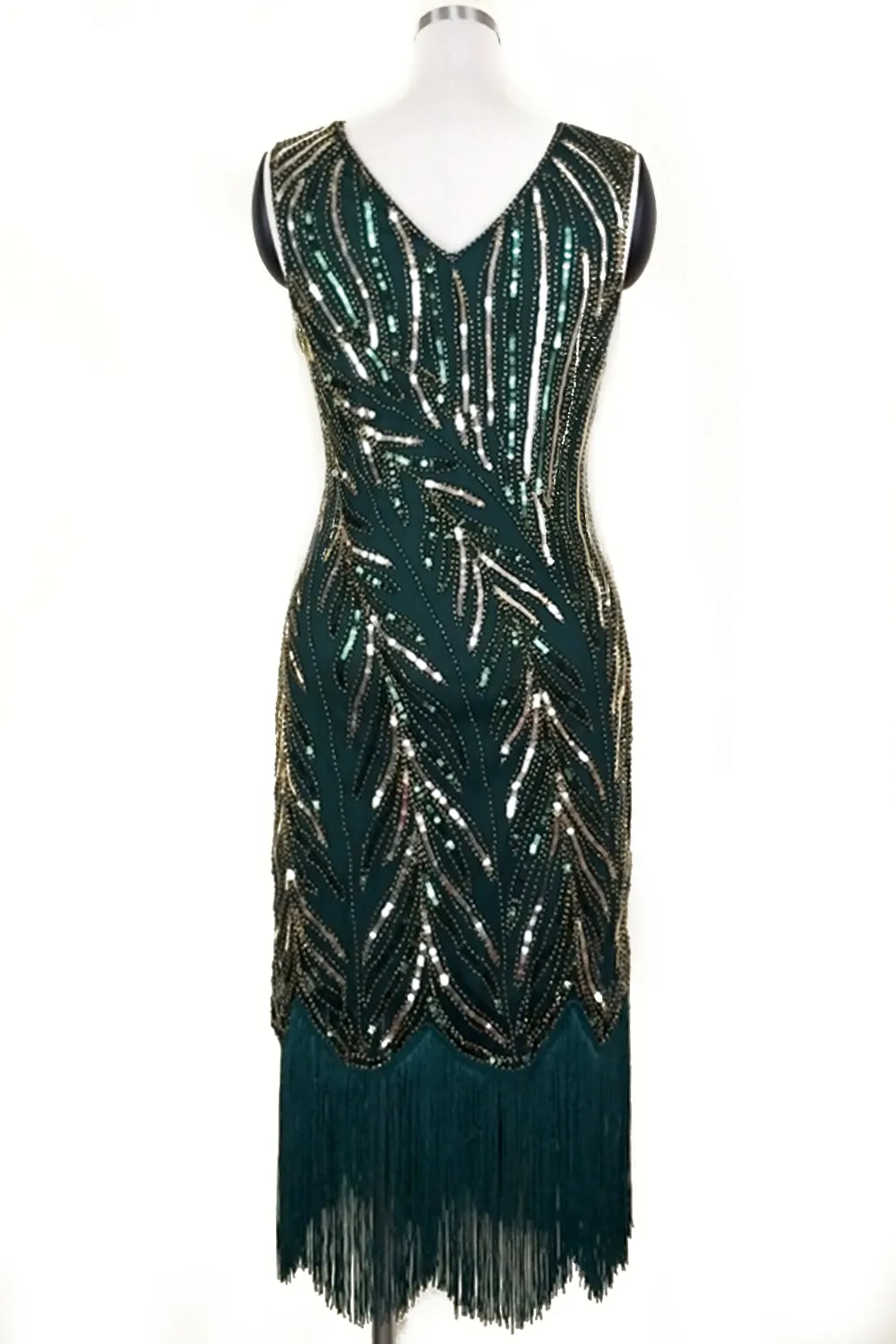 Sequin Great Gatsby Dress with Fringes sold by Zapaka product image thumbnail 5