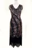 Sequin Great Gatsby Dress with Fringes sold by Zapaka
