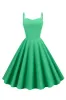 Green Spaghetti Straps 1950s Dress sold by Zapaka