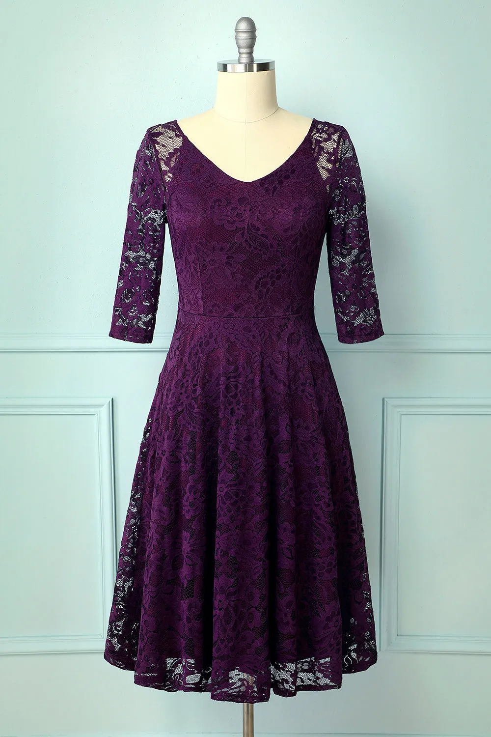 Grape Lace Midi sold by Zapaka
