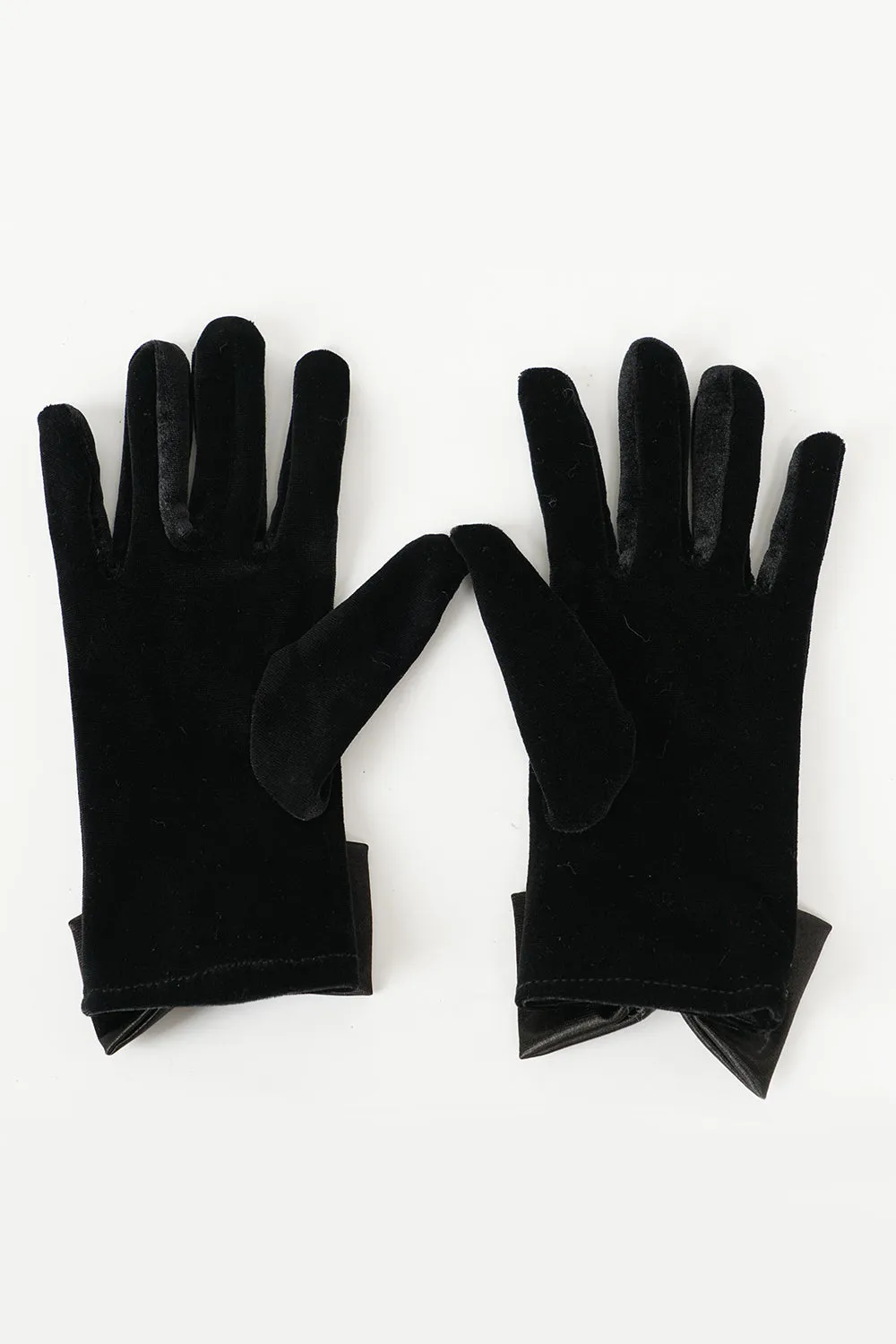 Black Velvet Gloves sold by Zapaka product image thumbnail 2