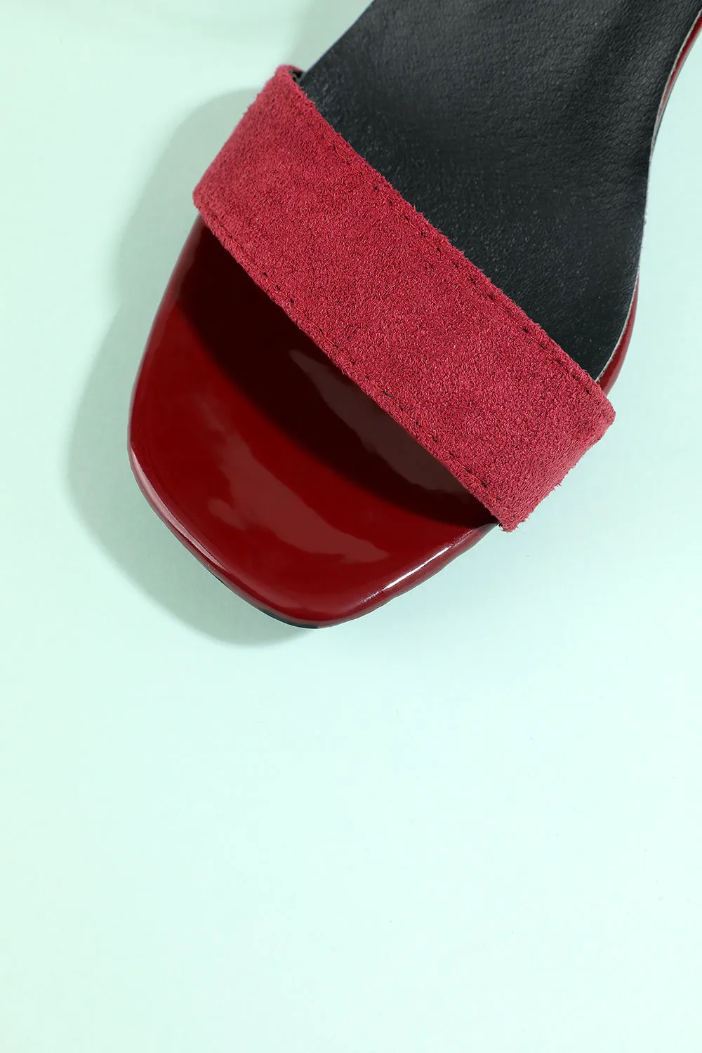 Burgundy Party Shoes sold by Zapaka product image thumbnail 2