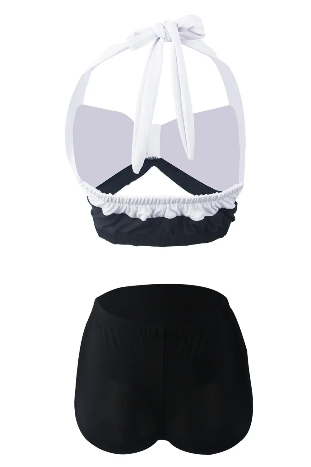 Stripes Two Piece Bikini Swimsuit sold by Zapaka product image thumbnail 4