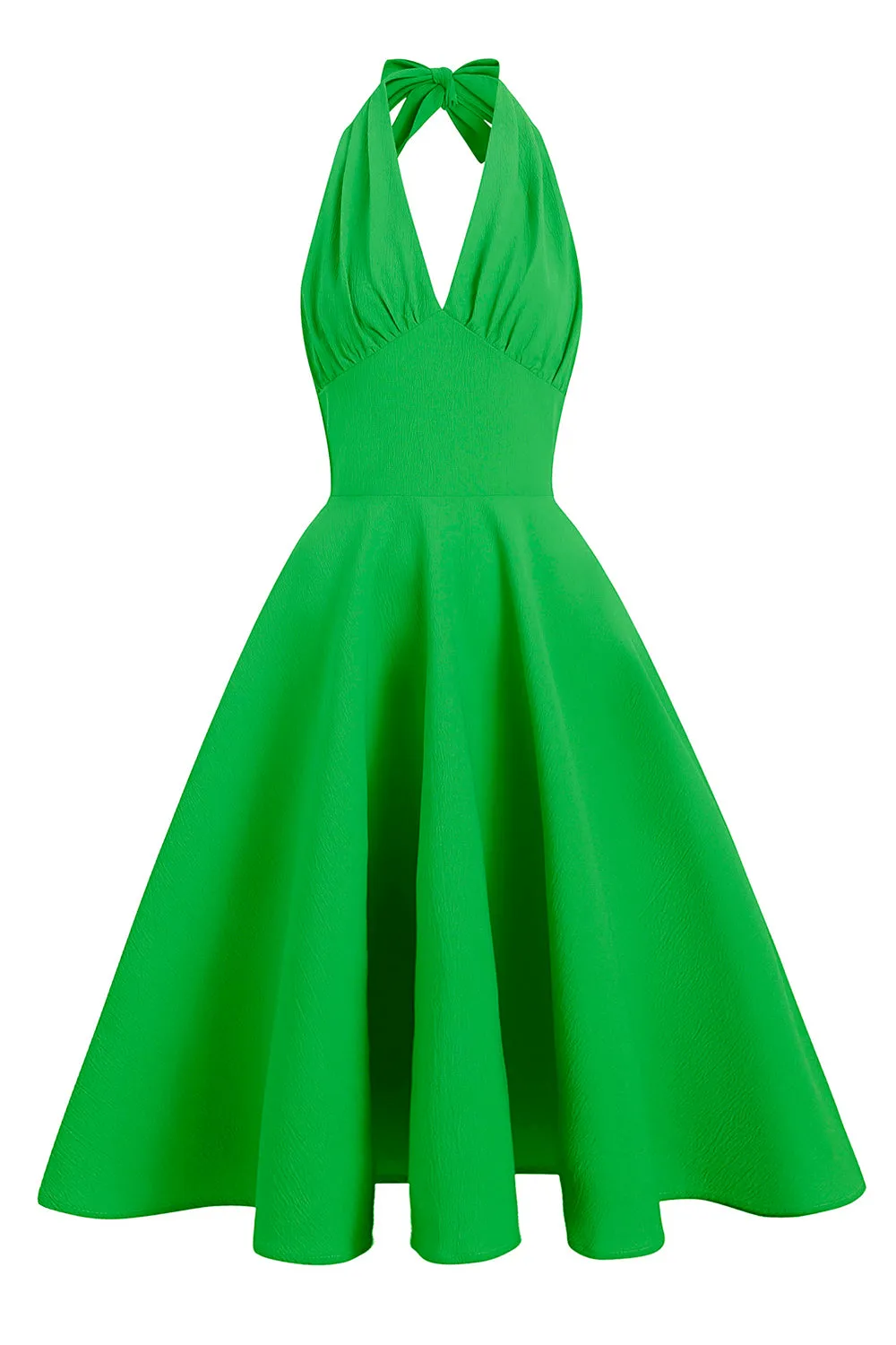 Green Pin Up Vintage 1950s Dress sold by Zapaka