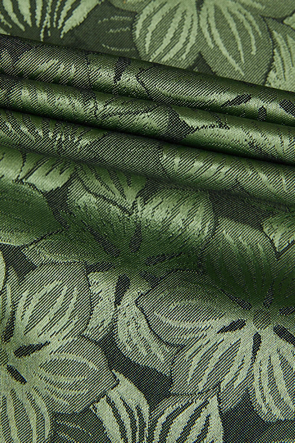 Army Green Peak Lapel 2 Piece Men's Prom Suit with Pattern sold by Zapaka product image thumbnail 4