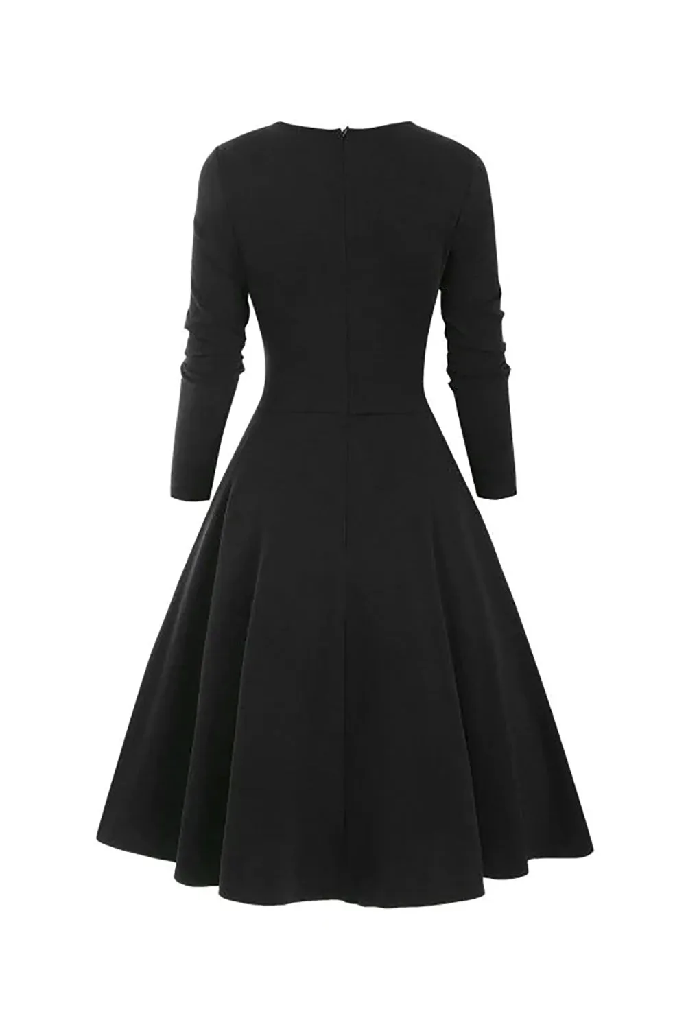 Check Printed Waist-Up Halloween Retro Dress sold by Zapaka product image thumbnail 2