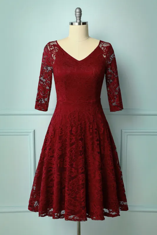 Vintage Red Midi sold by Zapaka