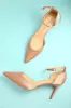 Champagne Pointy Heels sold by Zapaka