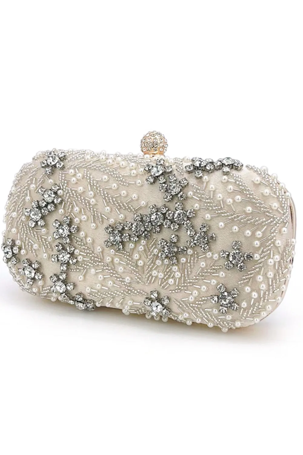 Sparkly Black Rhinestone Beaded Party Clutch sold by Zapaka product image thumbnail 3