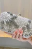Sparkly Black Rhinestone Beaded Party Clutch sold by Zapaka