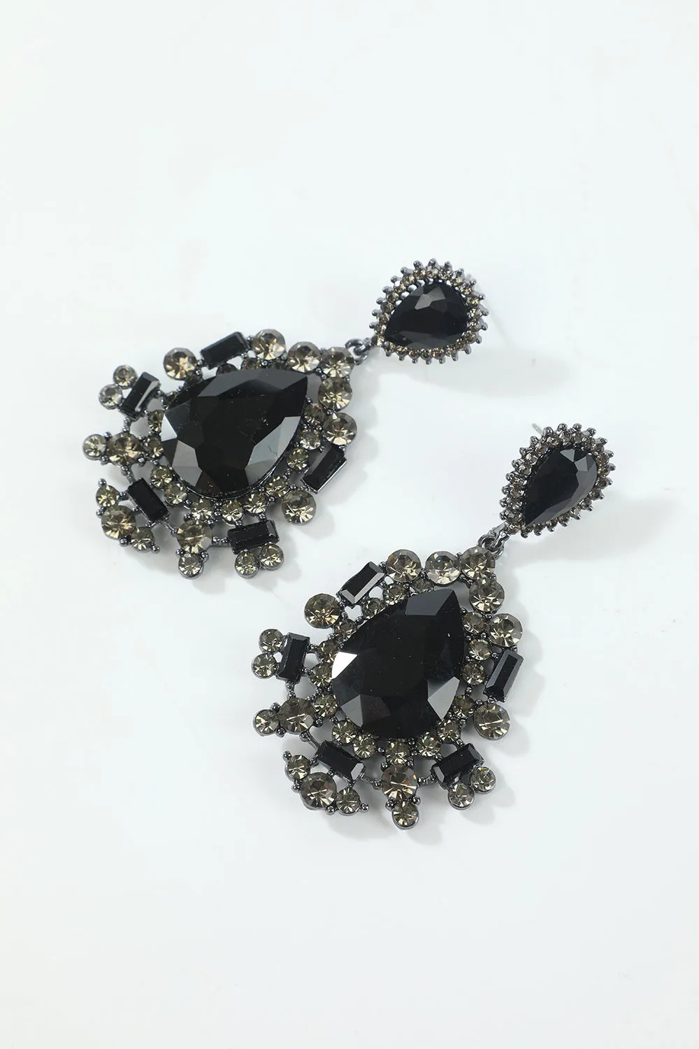 Black Headpiece Drop Earrings Five Pieces 1920s Accessories Set sold by Zapaka product image thumbnail 4