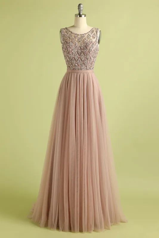 Tulle Beading Prom Dress sold by Zapaka