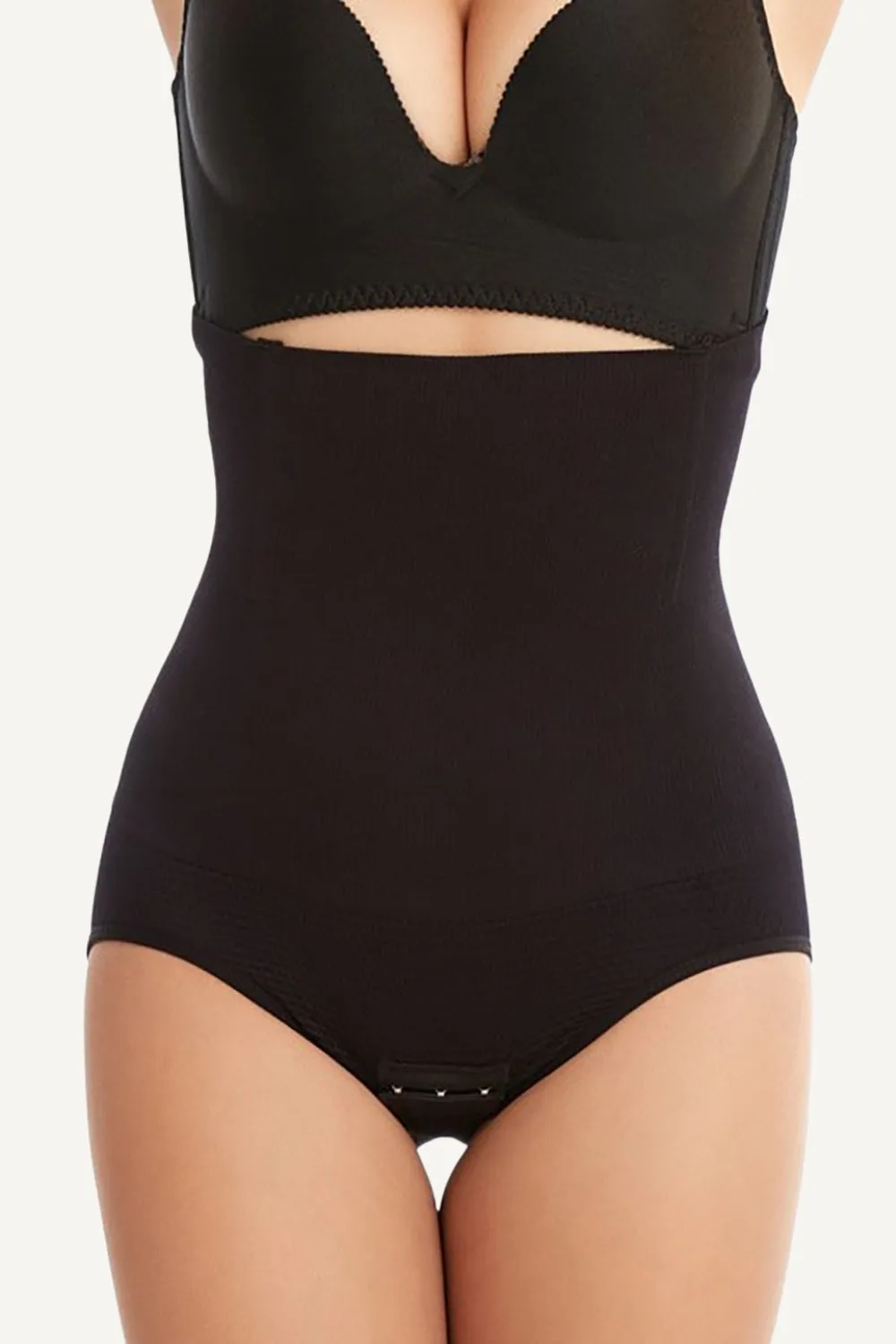 Black Tummy Control Seamless Body Shapewear sold by Zapaka