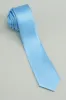 Blue Solid Formal Tie For Men sold by Zapaka