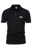Green Short Sleeves Solid Stretch Cotton Men's Polo Shirt sold by Zapaka