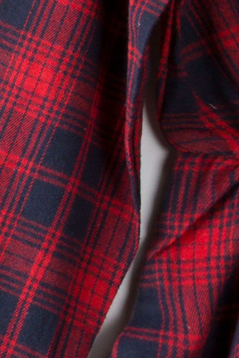 Family Matching Outfits Dark Red Plaid Bowknot Dresses and Long Sleeves T-Shirt sold by Zapaka product image thumbnail 6