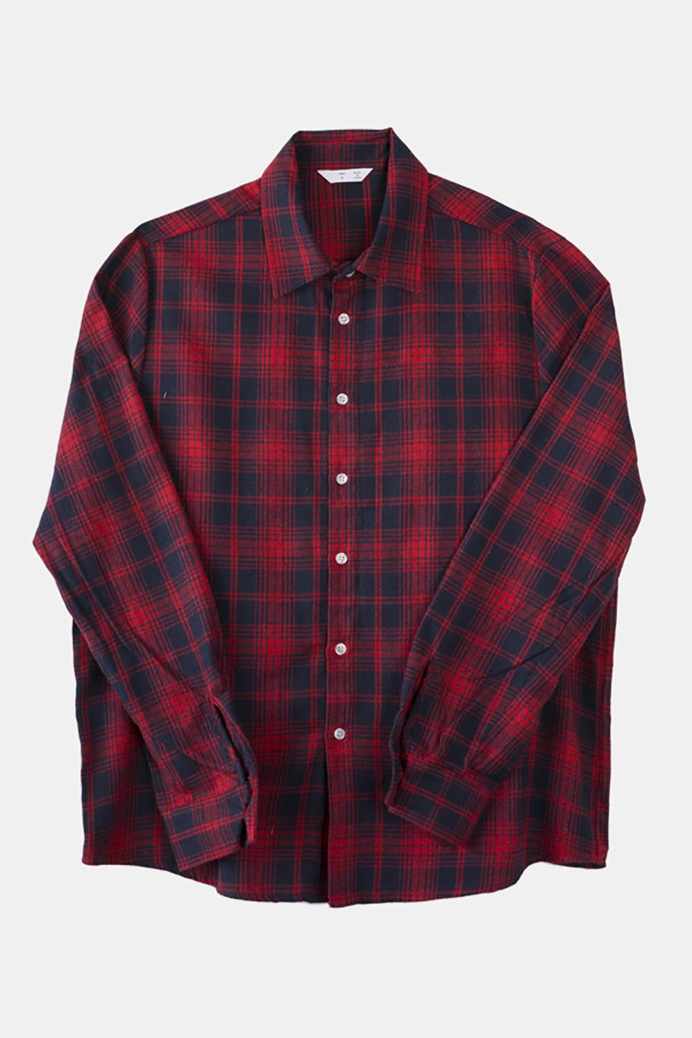 Family Matching Outfits Dark Red Plaid Bowknot Dresses and Long Sleeves T-Shirt sold by Zapaka product image thumbnail 3