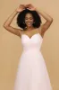 Pink Spaghetti Straps Tulle Bridesmaid Dress sold by Zapaka