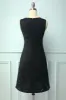 Black Floral Lace Dress sold by Zapaka