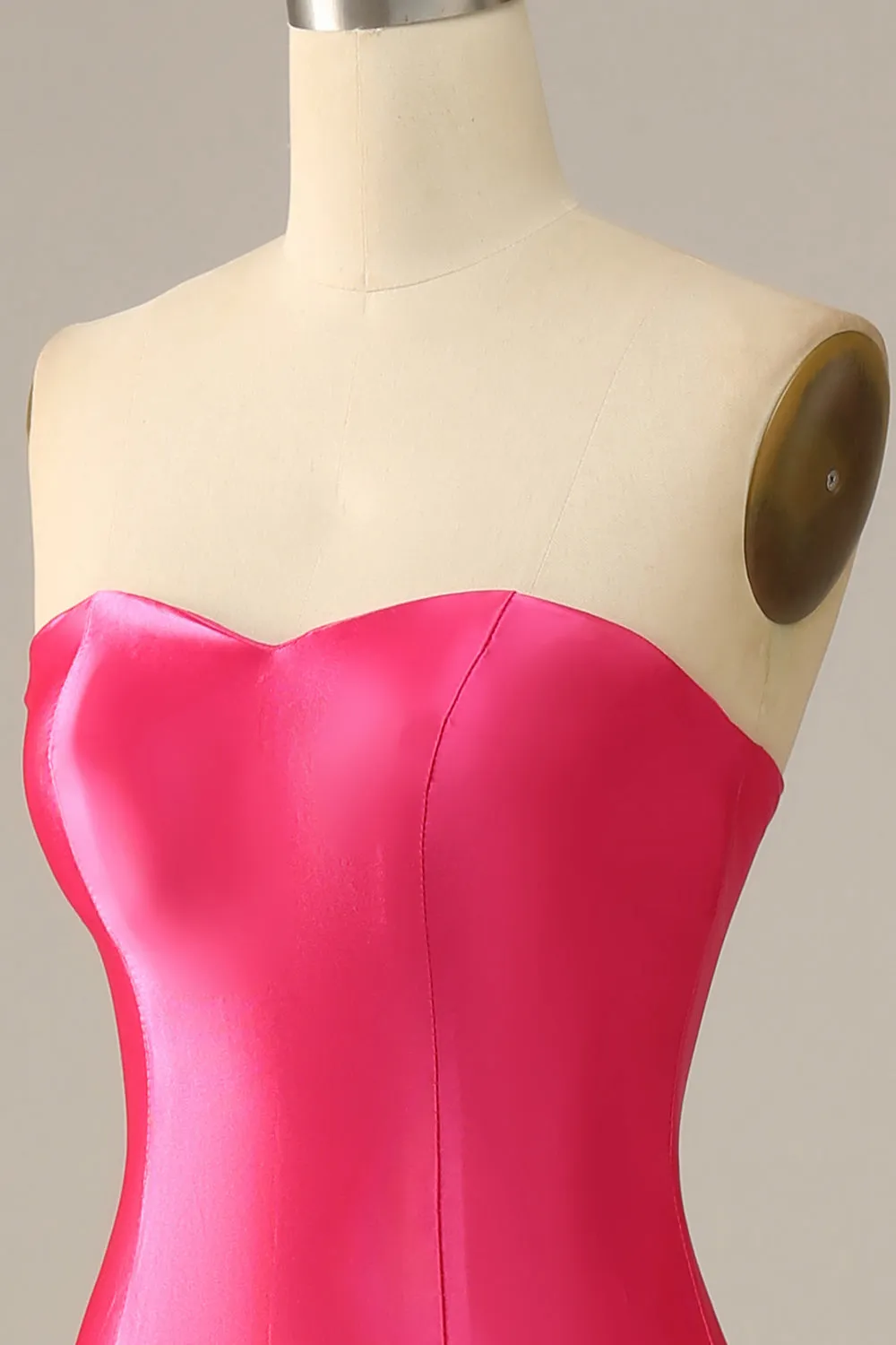 Fuchsia Sweetheart Mermaid Prom Dress sold by Zapaka product image thumbnail 5