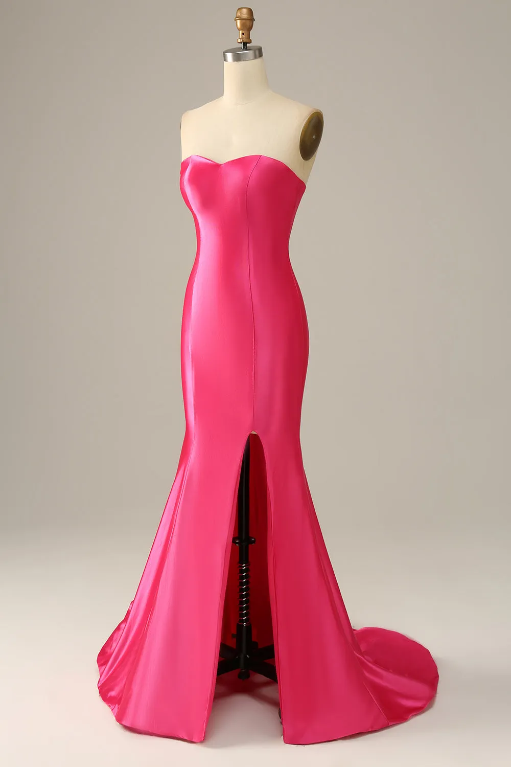 Fuchsia Sweetheart Mermaid Prom Dress sold by Zapaka product image thumbnail 3