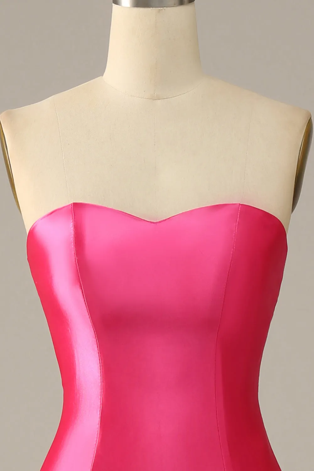 Fuchsia Sweetheart Mermaid Prom Dress sold by Zapaka product image thumbnail 4