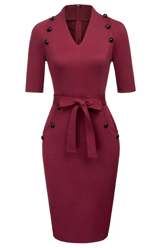Vintage 1960s Dress with Short Sleeves sold by Zapaka