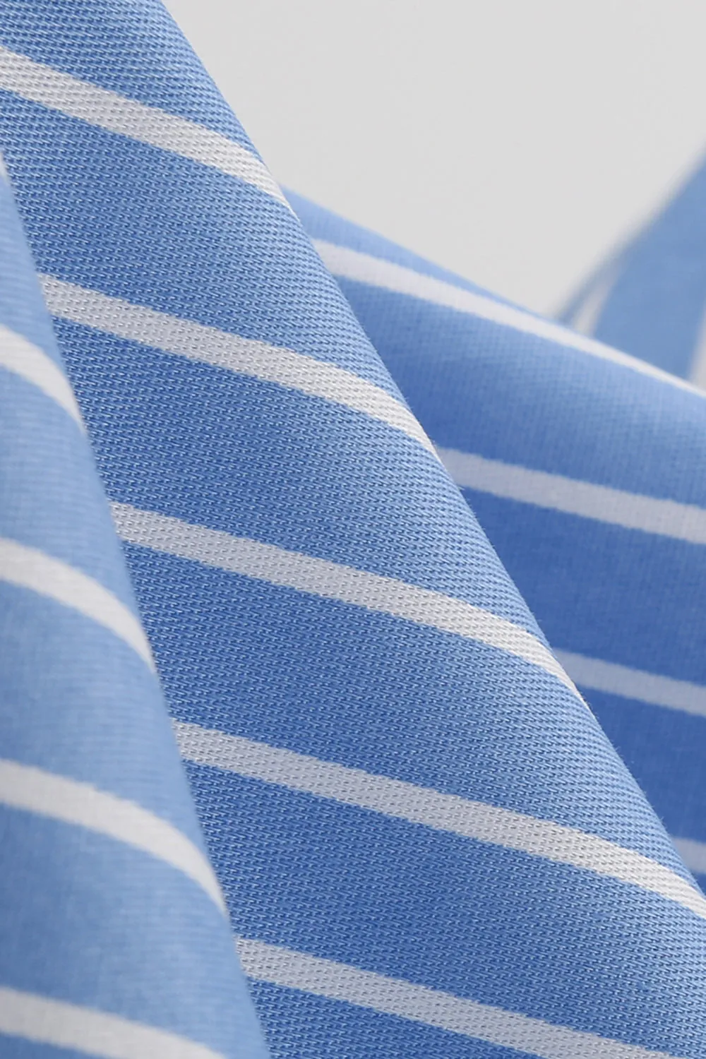 Stripes Short Sleeves 1950s Swing Dress sold by Zapaka product image thumbnail 3