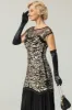 1920s Sequined Flapper Dress sold by Zapaka