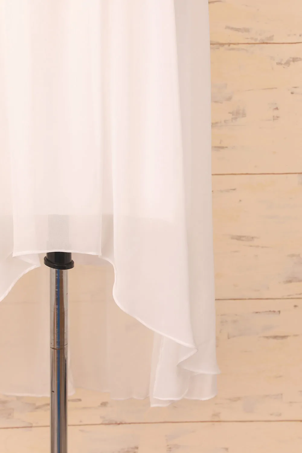 White Appliques Dress sold by Zapaka product image thumbnail 5