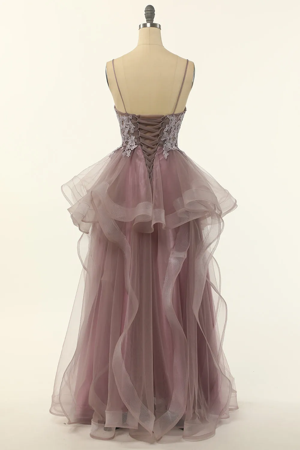 Tulle Appliques Prom Dress sold by Zapaka product image thumbnail 2